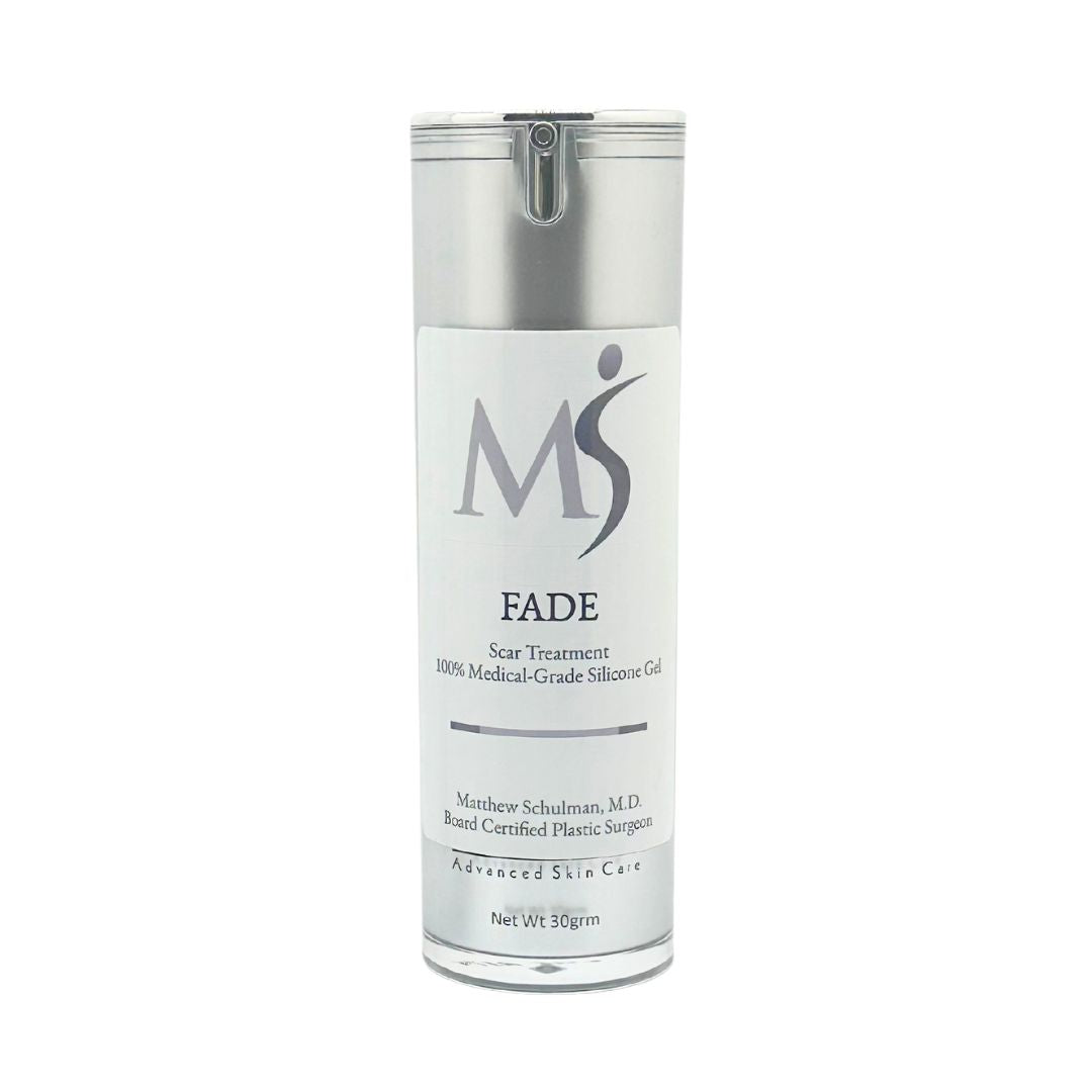 FADE silicone scar gel in it's packaging from MSMD Skin Therapy